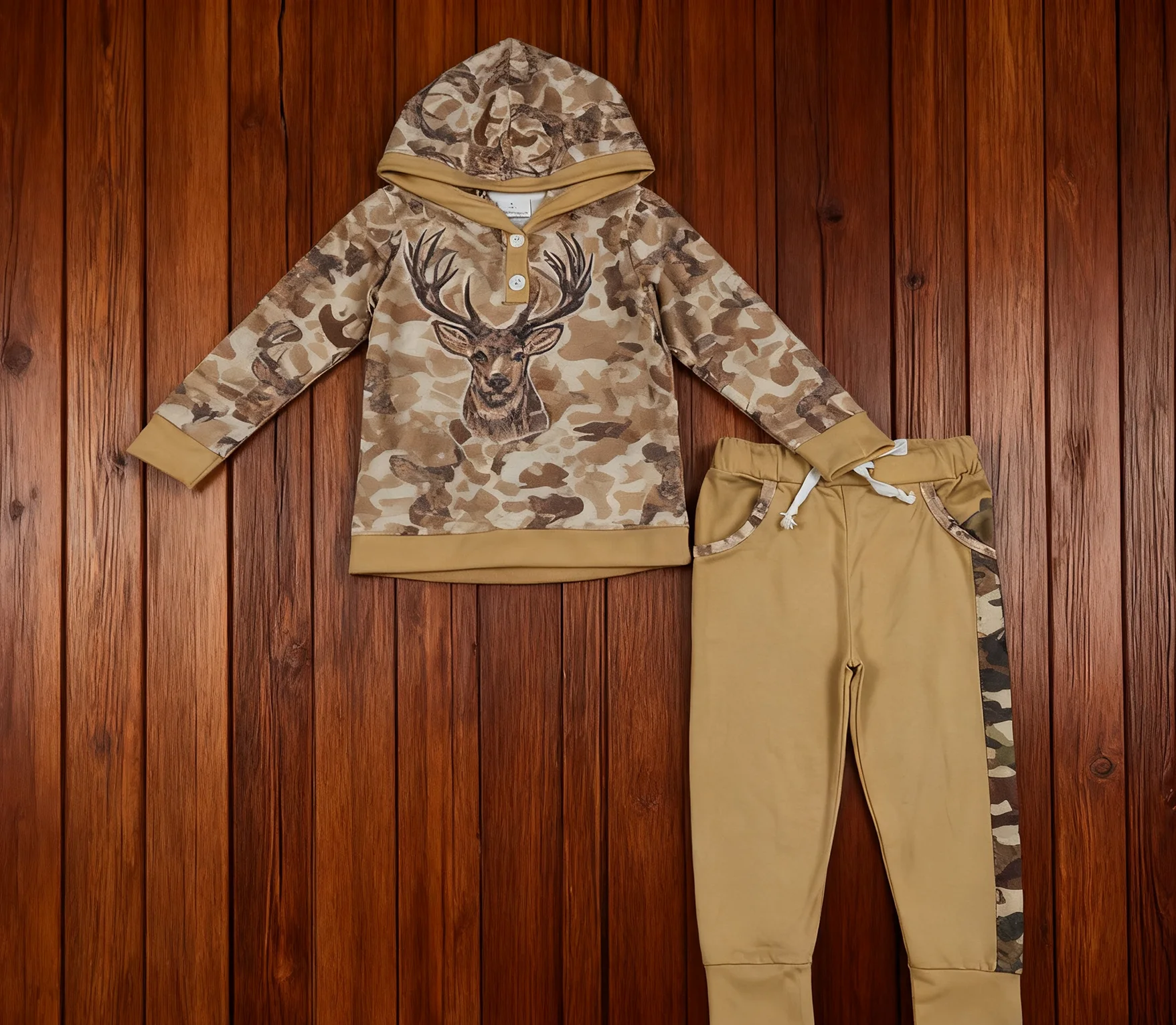 

Z1006-03 BLP1239 Kids Girls Outfit Long Sleeve Top With Pants Set Children Clothes