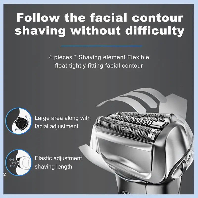 EAS-For Braun Series 7 Shaver 70B Replacement Electric Shaver Heads 720S 790CC 760CC 765C 795CC 9565 9585 7840S