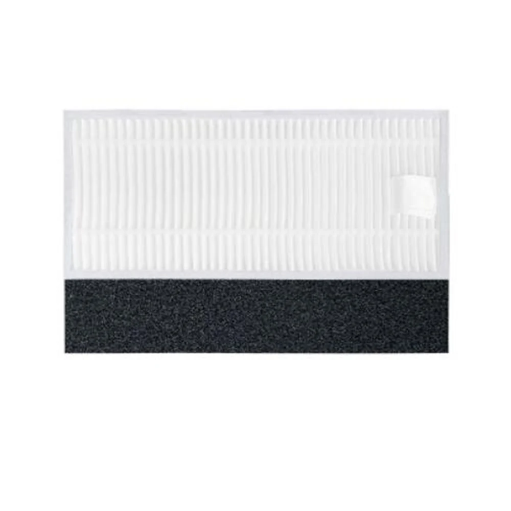 Robot Vacuum Cleaner Replacement 2* Side Brush/ 1PC Mop Cloth Rag/ 1PC HEPA Filter Screen for Ecovacs Yeedi K600 K700 K680