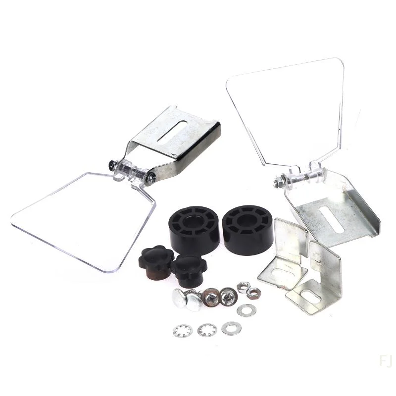 Dust-Proof Grinder Safety Shields, 125/150 Bench Grinder Accessories, Tool Eyeshield Guards