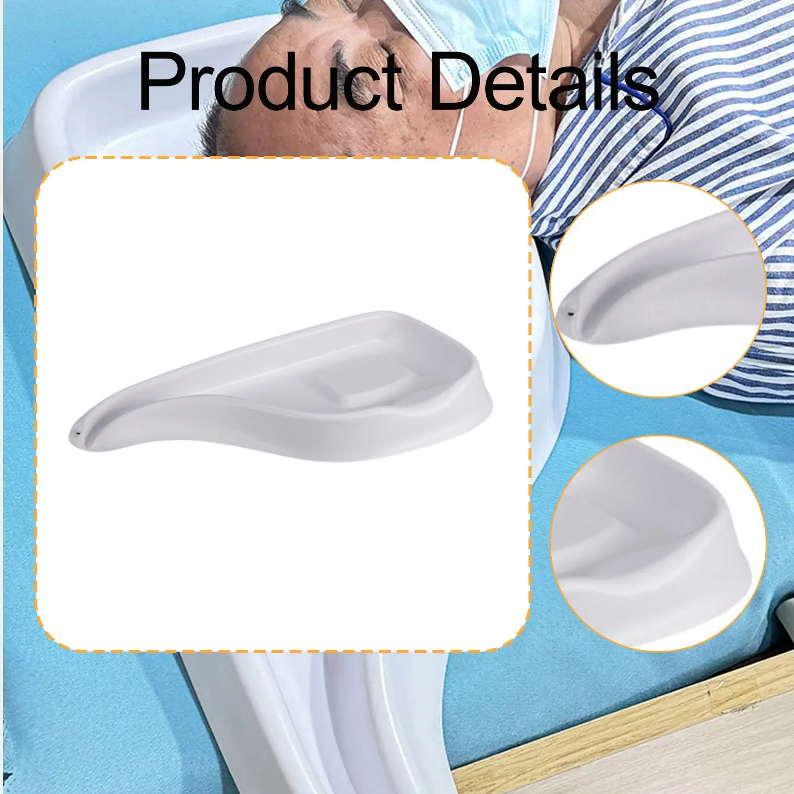 Shampoo Basin, Shampoo Bowl for Bedridden, Home Care Hair Washing Station, Hair Washing Basin for Elderly, Injured, Disabled