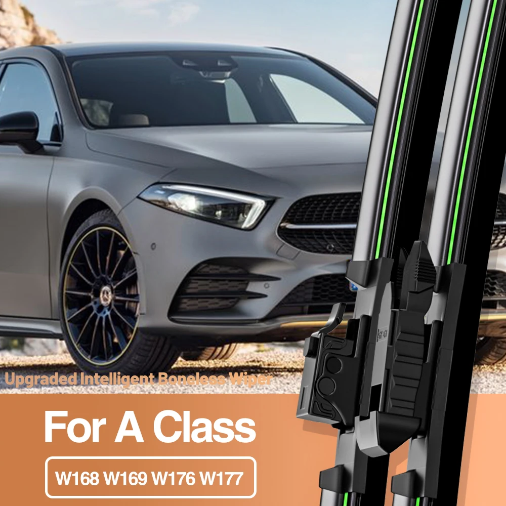 2 stücke Für Mercedes Benz EINE Klasse W168 W169 W176 W177 1997-2022 Frontscheibe Wischer Klingen Windschutzscheibe fenster Zubehör 2020
