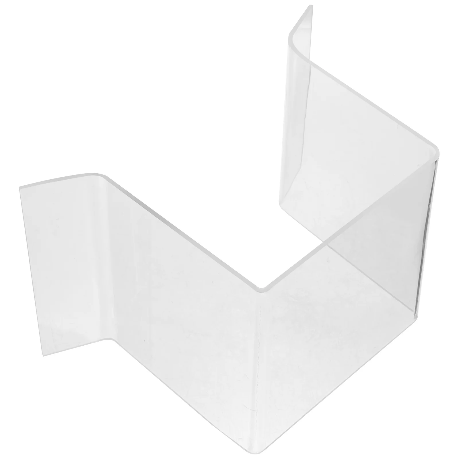 Storage Holder Stand Acrylic Hands-Free Bag Acrylic Food Bag Holder Rack For Freezing Meal Prep Zipper Bags Organizer