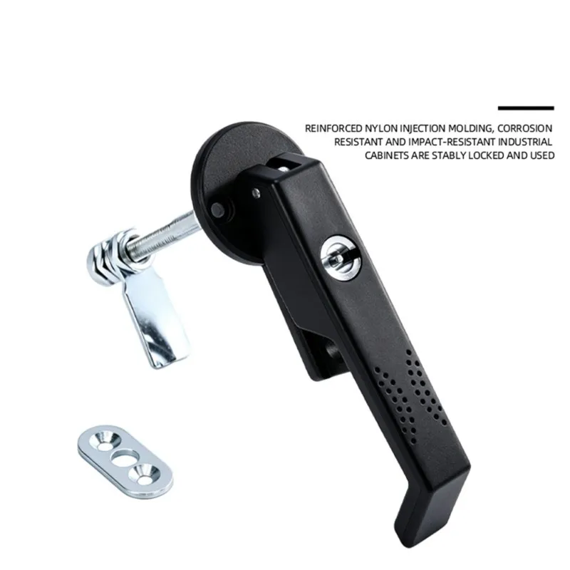 YANA50I MS859 Nylon Adjustable Rod Handle Lock For Industrial Cabinet Doors Control Box Handles
