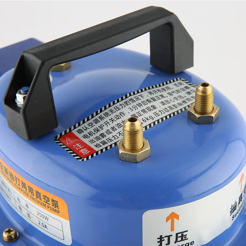 Professional Auto Repair Vacuum Pump Dual Function Vacuum Pumping & Pressurizing Vehicle Air Conditioning Pipeline Leak Tester
