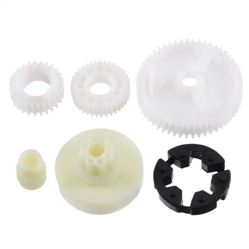 Imagen 2 del producto 6 uds engranaje de Motor regulador de ventana para Mazda 3 5 6 CX-7 CX-9 RX8 regulador de engranaje de reparación de Motor de ventanilla eléctrica delantero/trasero