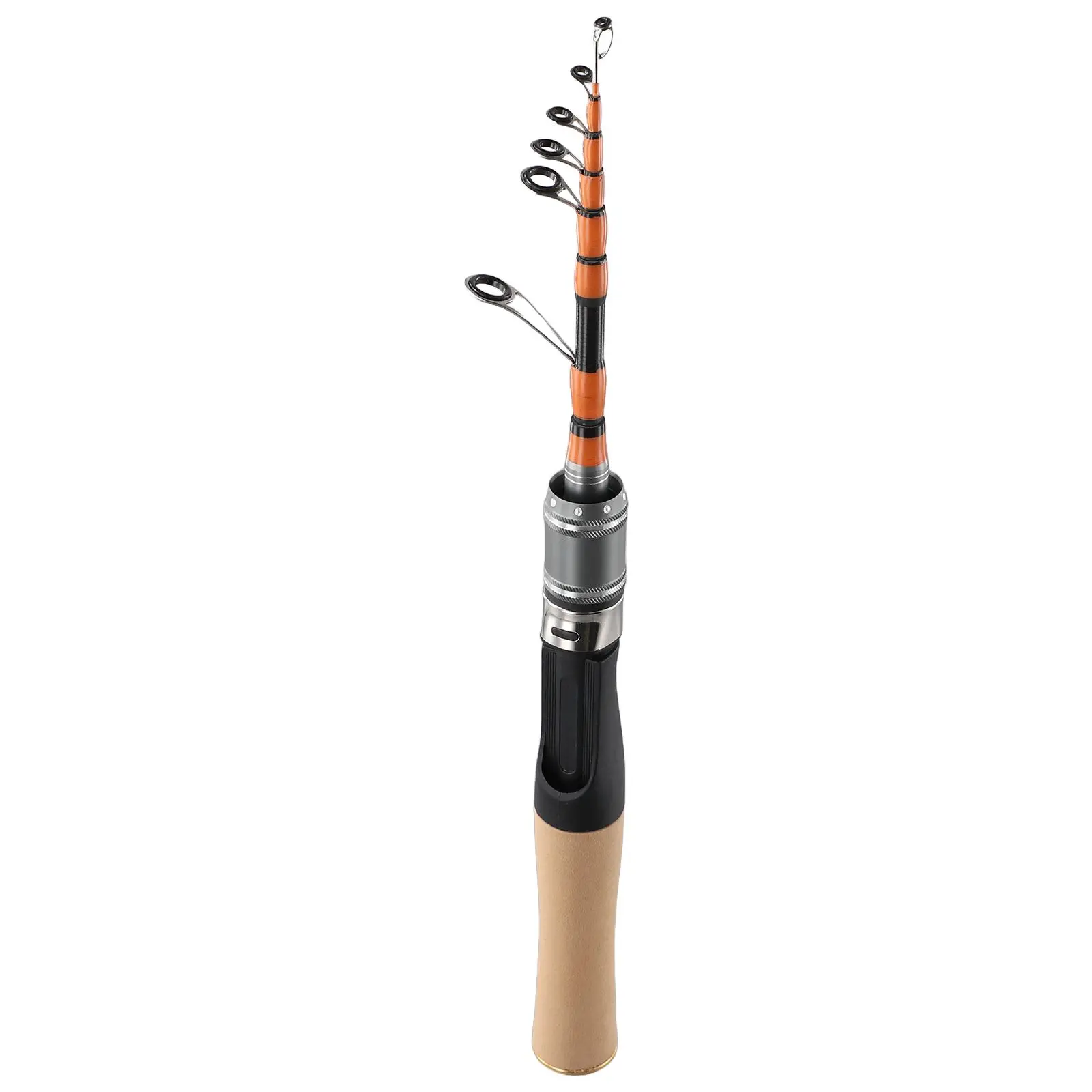 1.65m Telescopic Fishing Rod 4 To 10lb Fishing Rod Fishing Tackle Box 90g Weight For Rock Fishing Suitable For Sea Fishing