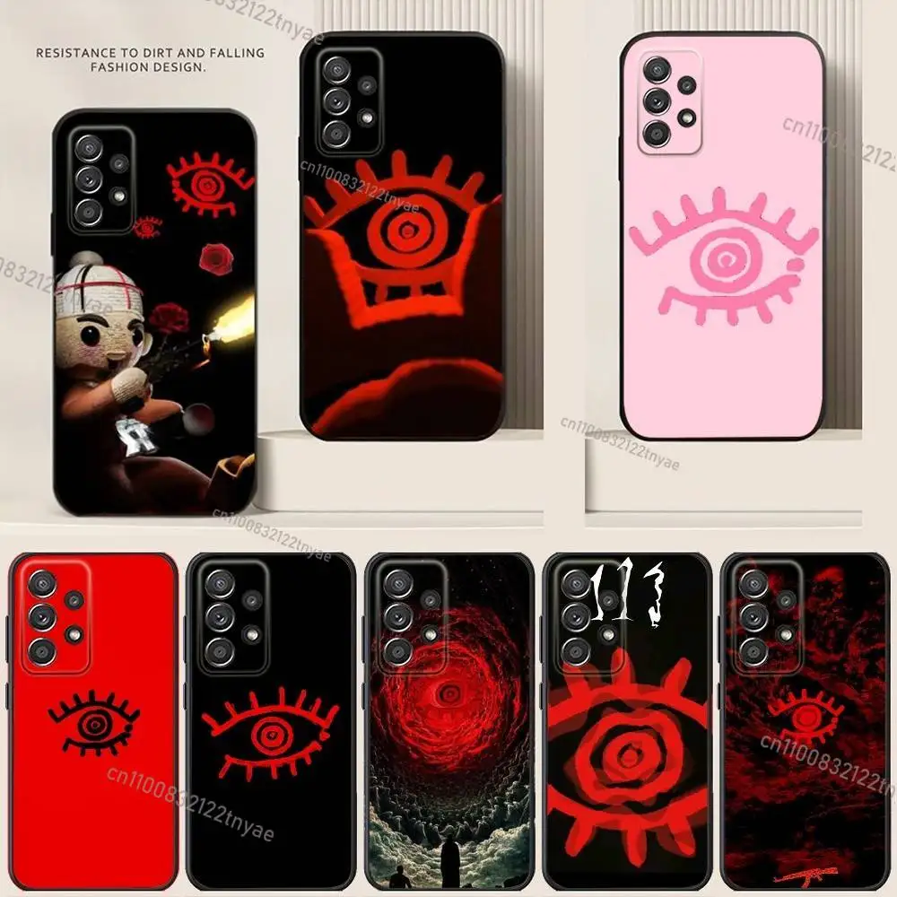 111xpantia Fuerza Regida Phone Case For Samsung S24,21,22,23,30,Ultra,20,Plus,Note,10,9,Black soft silicone case