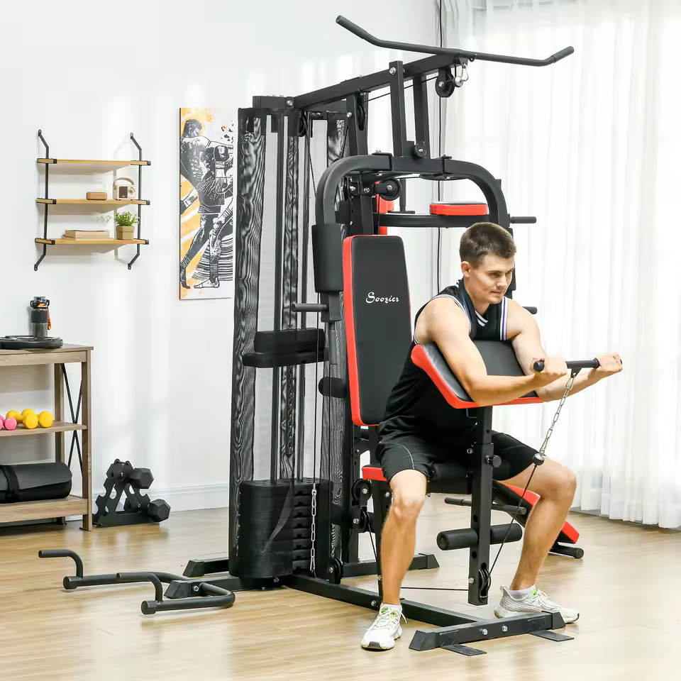 SPORTNOW Máquina Multiestación de Gimnasio
