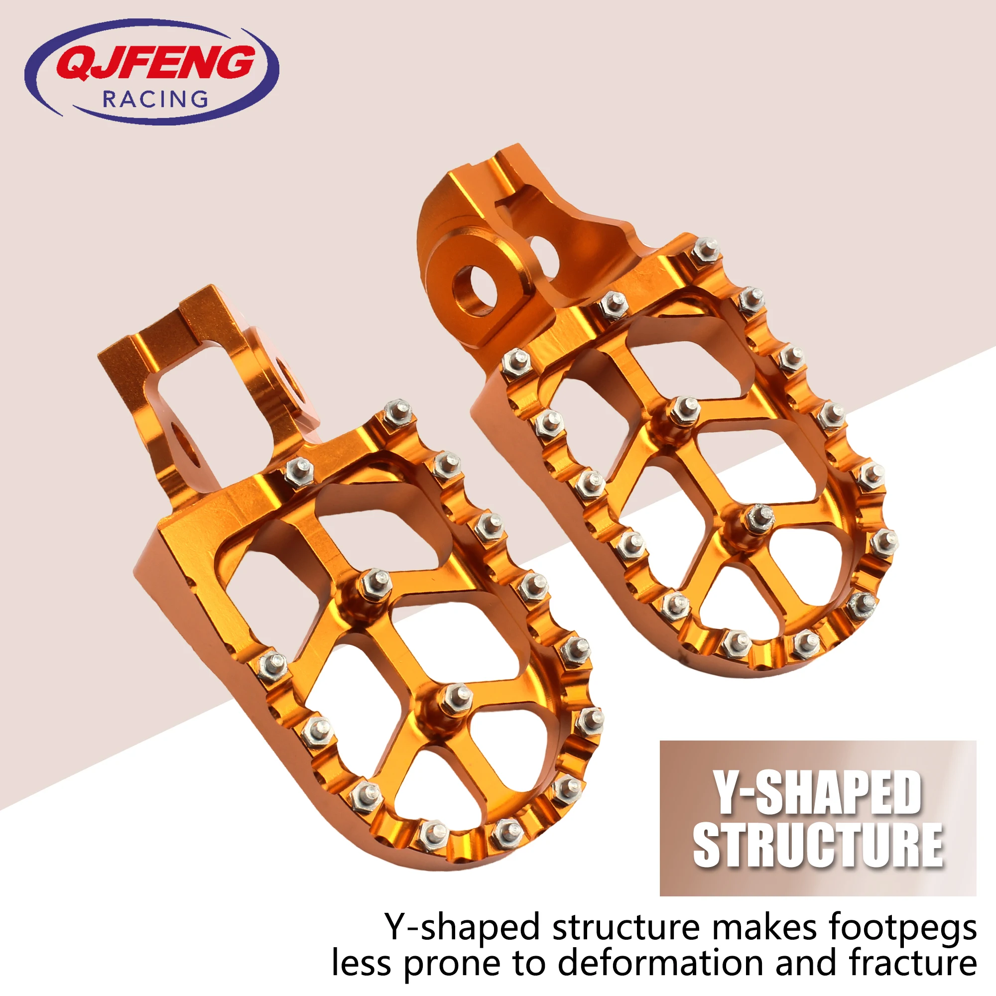 

For KTM EXCF Motorcycle Foot Pegs Footpegs Rests Pedals EXC SX SXF XCF XCW XCFW 65 85 125 150 250 300 350 400 450 530 Adventure