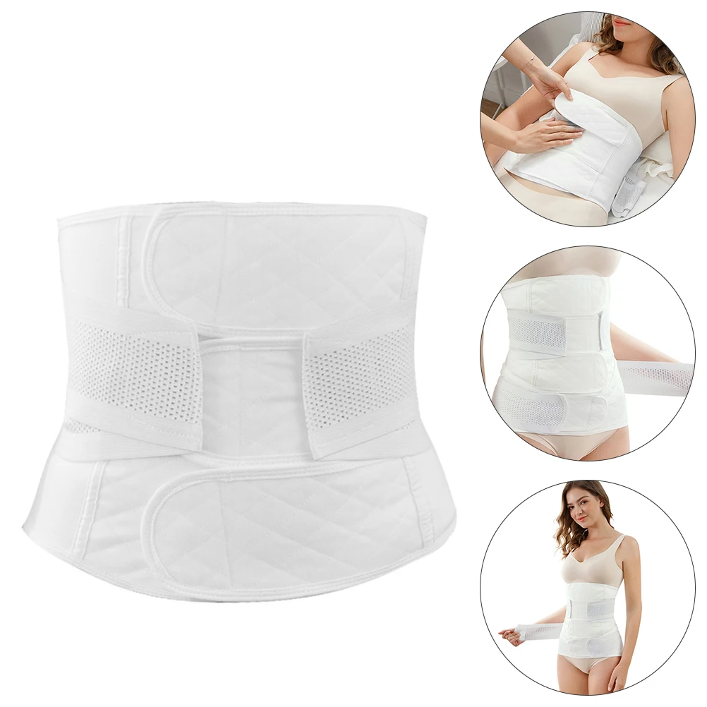 

Postpartum Belly Band Abdominal Wraps Pure Cotton Shapewear Postnatal Girdle Waist Trainer Body Recovery Corset Maternity Binder