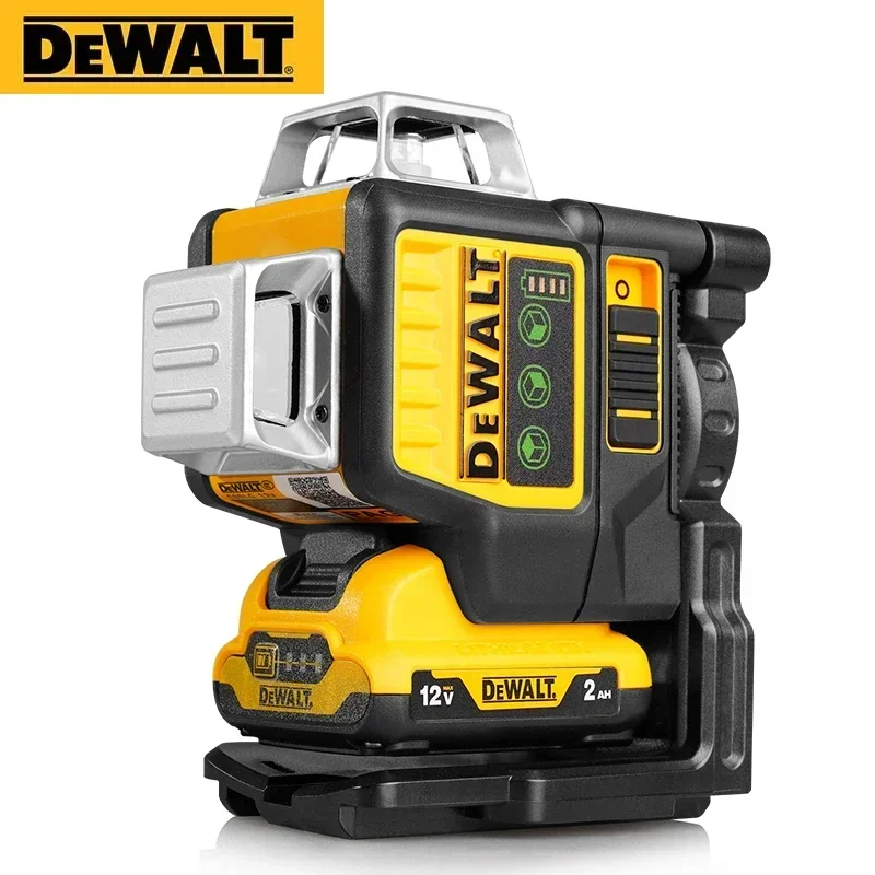 Dewalt New DW089LG Green Light 12-line Tools 360 Degree 12V Lithium Battery Rotating Self-leveling Vertical Super Beam Building