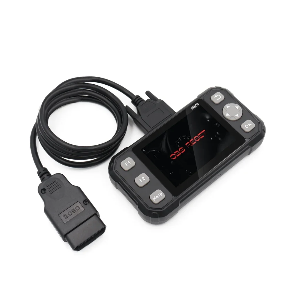 M300 ELM327 Automotive Code Scanner Engine Fault Code Reader Vehicles OBDII Diagnostic Scan Tool Maintenance Lamp Reset