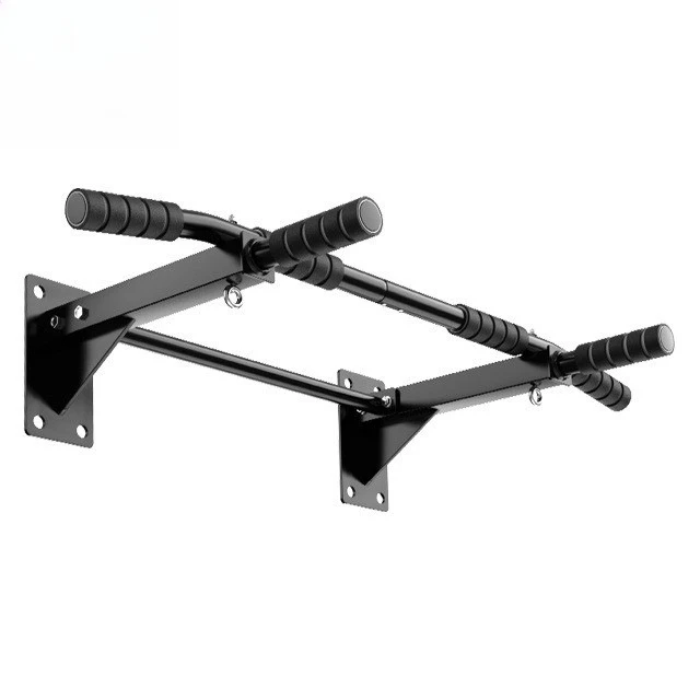 Steel Pull-up Bar  Arm Lever for Wall Mounting Non-slip Handles Full-Body Workout Home Use Portable Durable