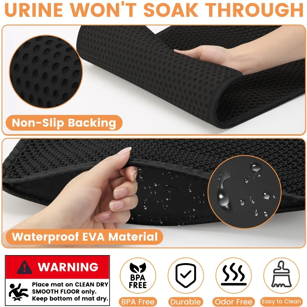 Thumbnail 4 - #15 Latest Cat Litter Box Mats Offers