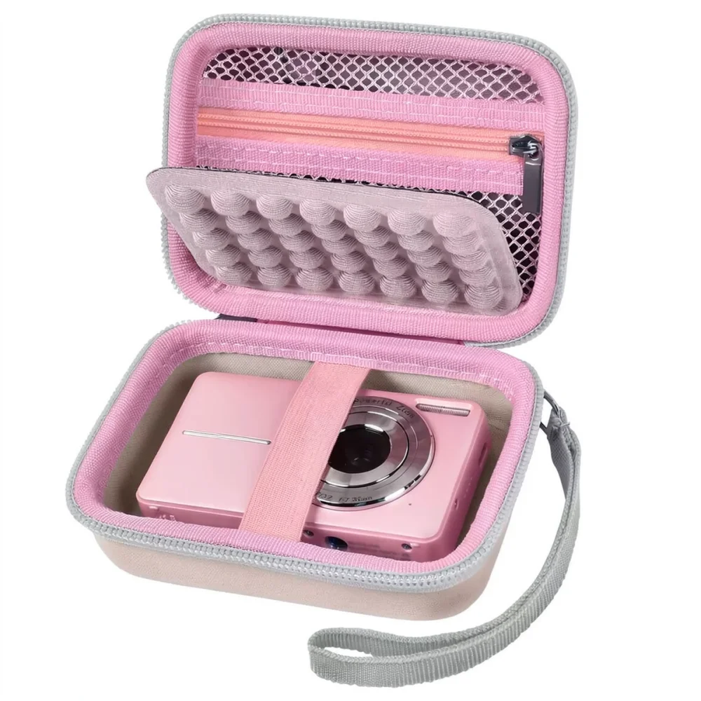 Portable Protective EVA Bag For Compact Digital Camera Hard Pouch Shockproof Storage Case For Cables Accessories