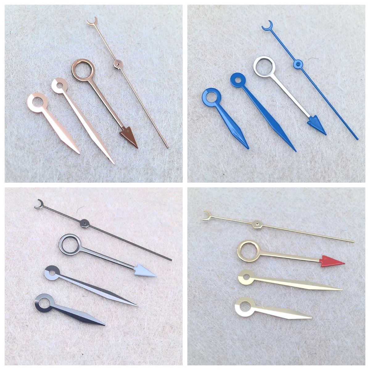 

GMT Modified Watch Hands for NH34 NH35 NH36 Movement Watch Accessories 4 Needles Watch Repair Parts