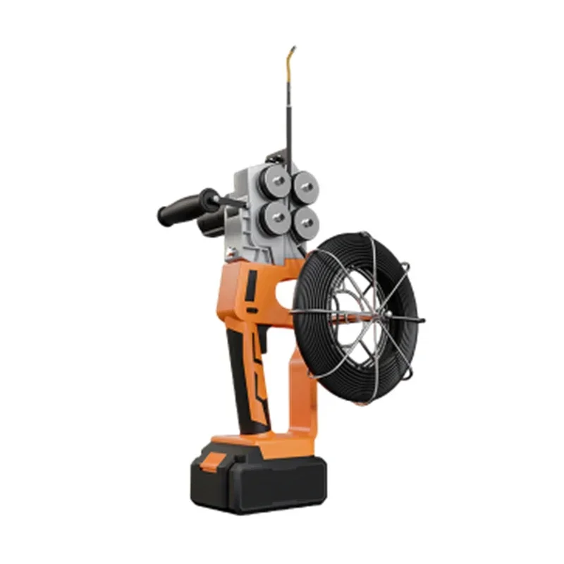 Special Automatic Lead Pay-off for Drawing Electricians Cable Pull-out Tool Hand-held Lithium Electric Threading Machine