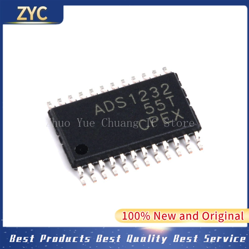 

10PCS/LOTADS1232 1232 24 bit ultra low noise to digital converter ADS1232IPWR 100% New Originlal IC chip