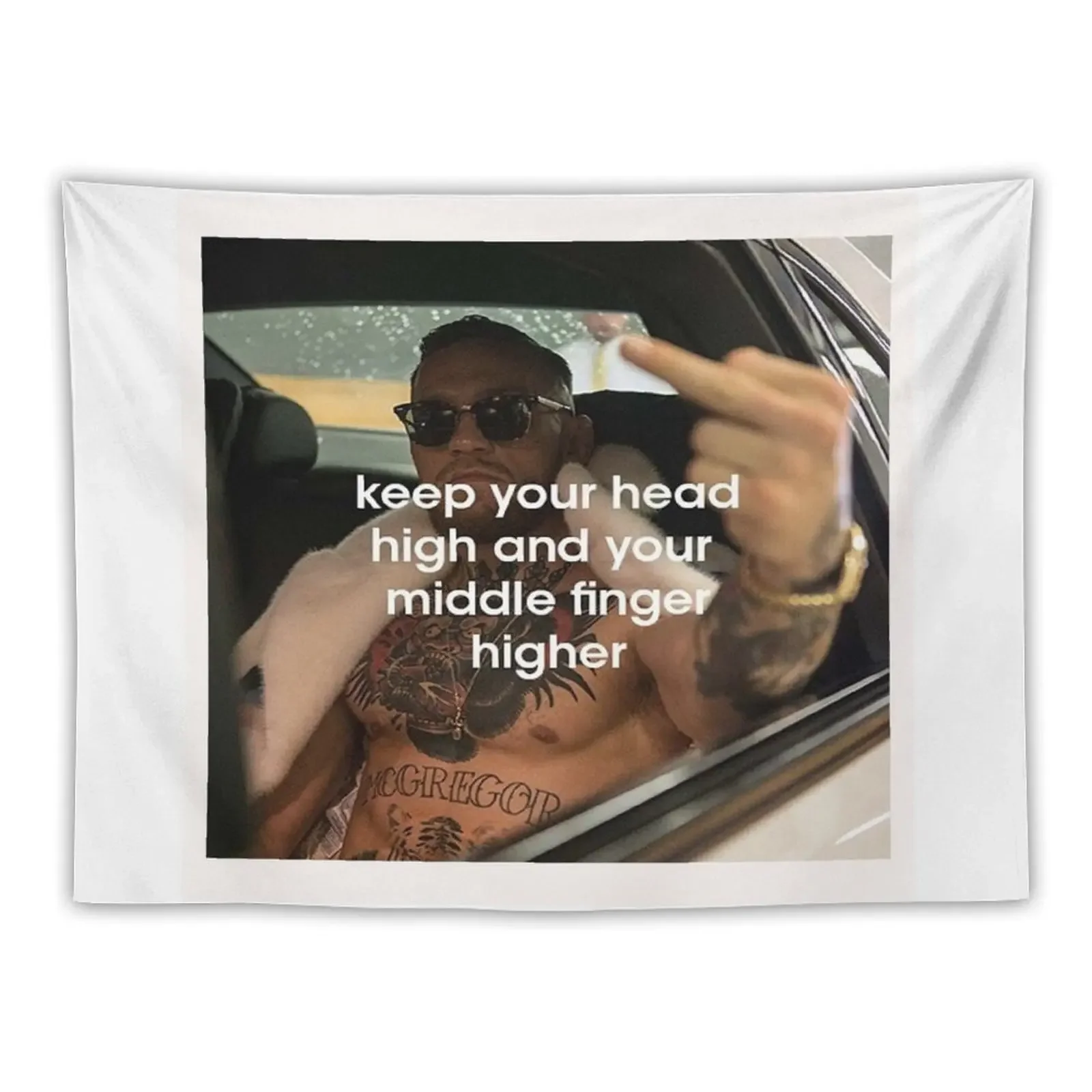 

Conor McGregor Quote Tapestry Wall Hangings Decoration Aesthetics For Room Outdoor Decor Decoration For Rooms Tapestry