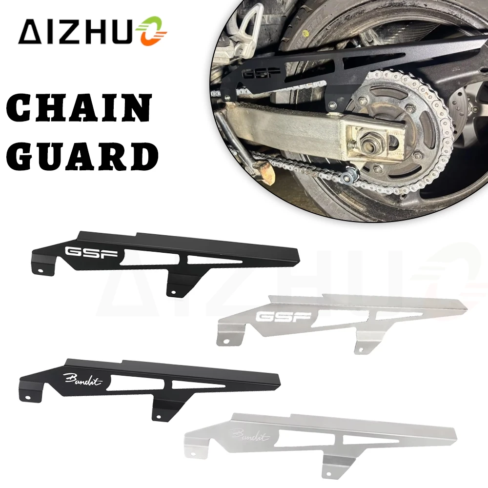 FOR SUZUKI GSF600 GSF1200 GSF1250 Bandit S GSF 600 1200 1250 Bandit / S Motorcycle Sprocket Chain Guard Cover Protection Parts