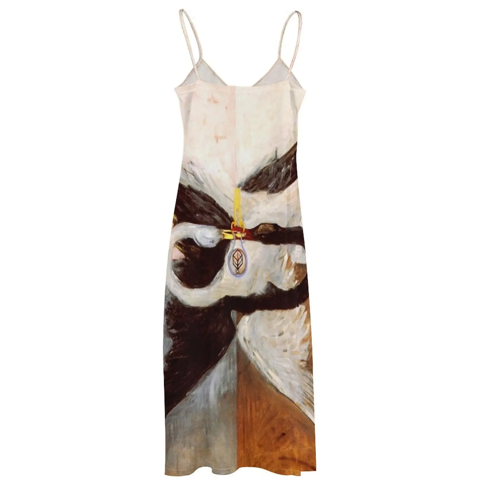 Hilma af Klint The Swan, No. 24, Group IX-SUW, 1915 Sleeveless Dress women dress woman dress