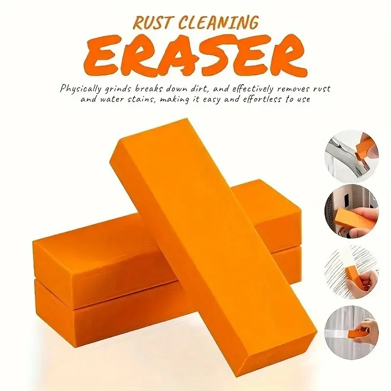 1pcs Stainless Steel Stain Eraser Cleaning Eraser Strong Cleaning Tools Grinding Agent Kitchenware Dent Cleaner Stain Remover