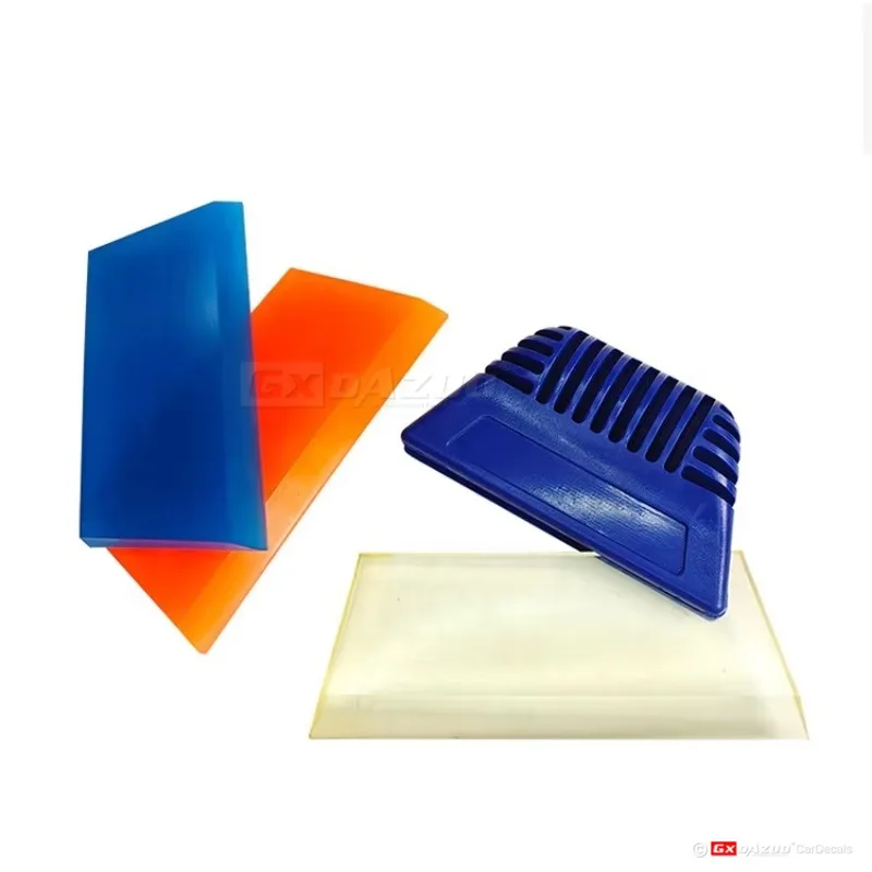 2 Pcs/Lot Squeegee Window Vinyl Soft Automotive Rubber Squeegee Transparent