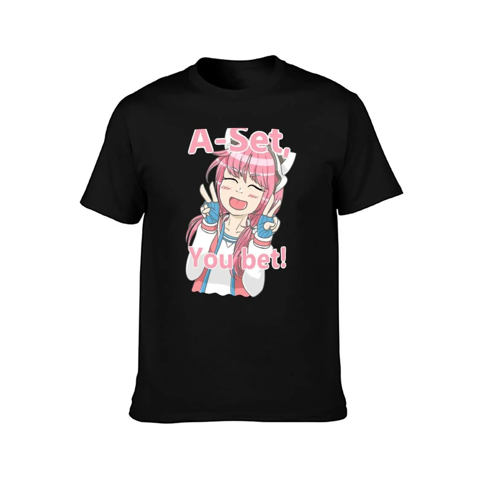 تي شيرت aiba Chib-ai the somnium files تي شيرت رجالي مصمم تي شيرت رجالي 100% قطن ماركة فاخرة تي شيرت