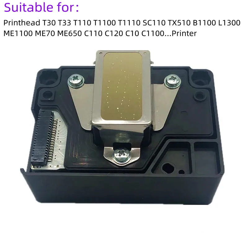 Printhead L1300 Printer Head for Epson WF1100 TX525 T1100 T1110 TX510 ME650F T30 T110 T33 C10 C1100 C110 C120S C110 ME1100 ME70