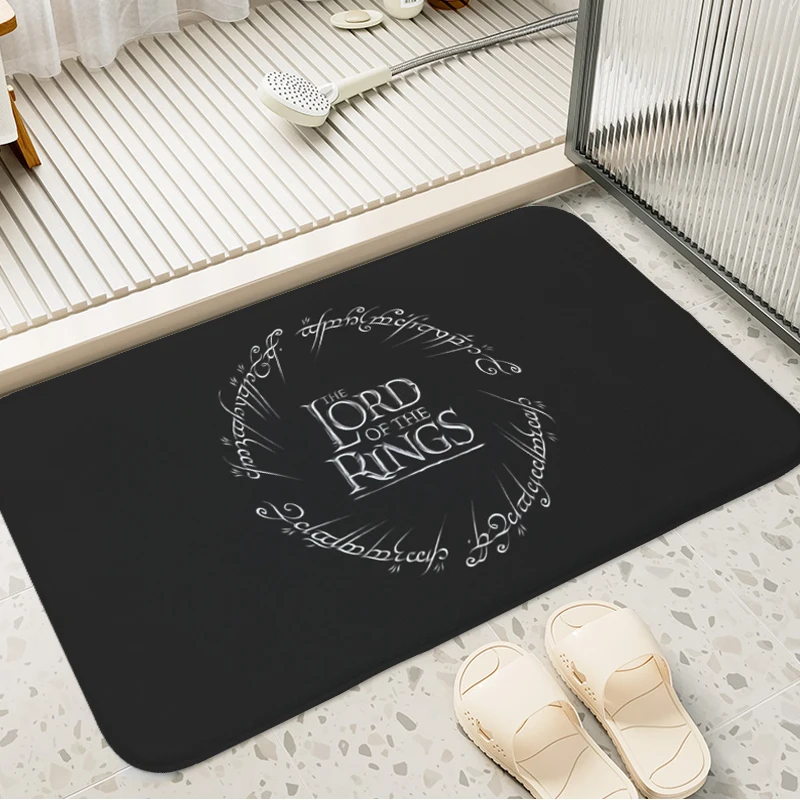 Bathroom Mat T-Lord of the T-Rings Living Room Kitchen Bedroom Rug Custom Doormat Entrance Door Hallway Corridor Carpet