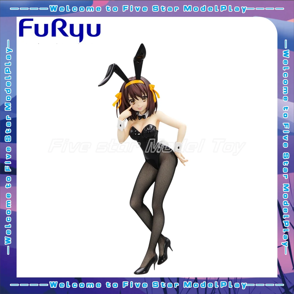

【В наличии】Оригинальные фигурки FURYU BiCute Bunnies Suzumiya Haruhi, аниме-модель, игрушки, подарки