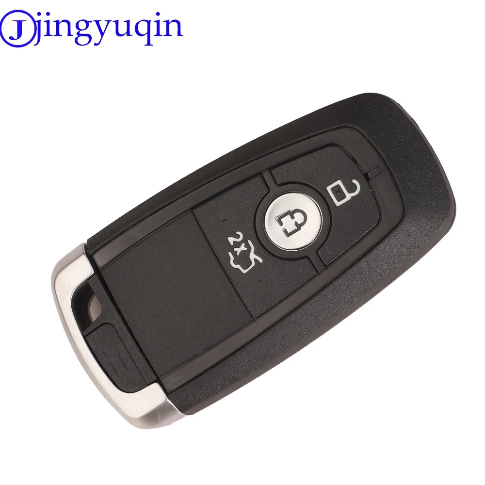 jingyuqin 원격 자동차 키 ID49 434Mhz Ford Edge S-MAX 갤럭시 KA+ Figo 3버튼