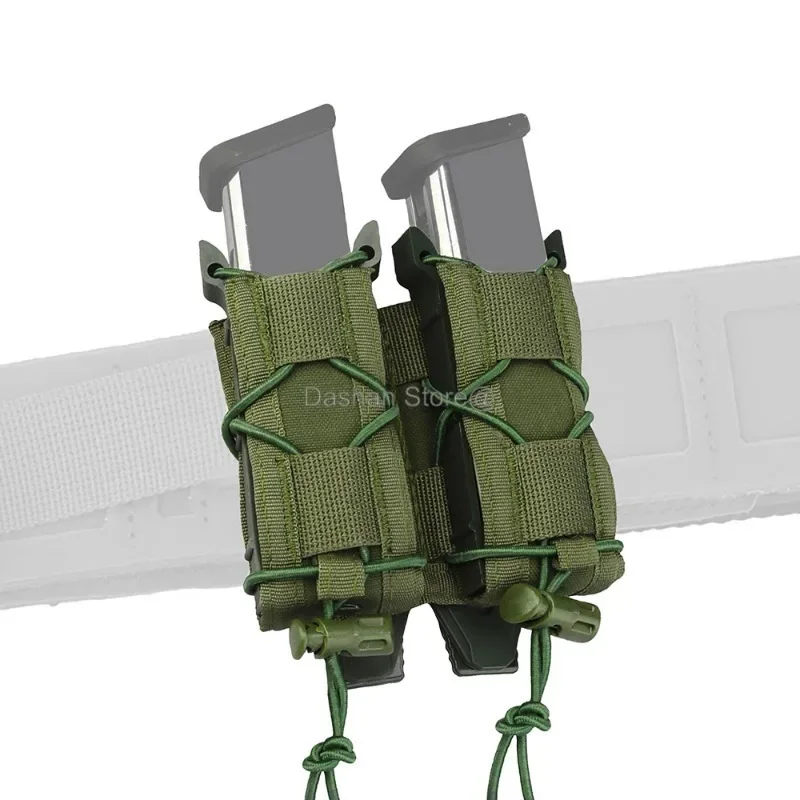 9mm Magazin Tasche Taktische MAG Tasche 500D Nylon MOLLE Taschenlampe Halter Jagd Messer Holster Schießen Airsoft Zubehör