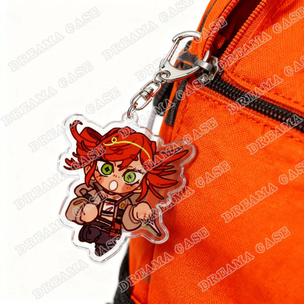 لعبة شعبية حتى الفجر الكرتون تشيبي المفاتيح الاكسسوارات حقيبة Charms Keyrings مجوهرات المشجعين الأصدقاء لعبة عشاق الهدايا #6