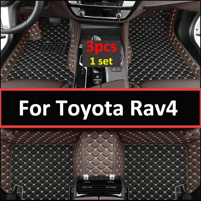 

Автомобильные коврики для Toyota Rav4 2020 2019 (XA50 50), автомобильные аксессуары для интерьера, водонепроницаемые защитные чехлы, кожаные коврики Rav 4