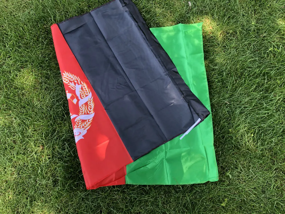 Afghanistan Flag Banner 90x150cm Hanging polyester Afghani Kabul Office Activity parade Festival Home Decoration