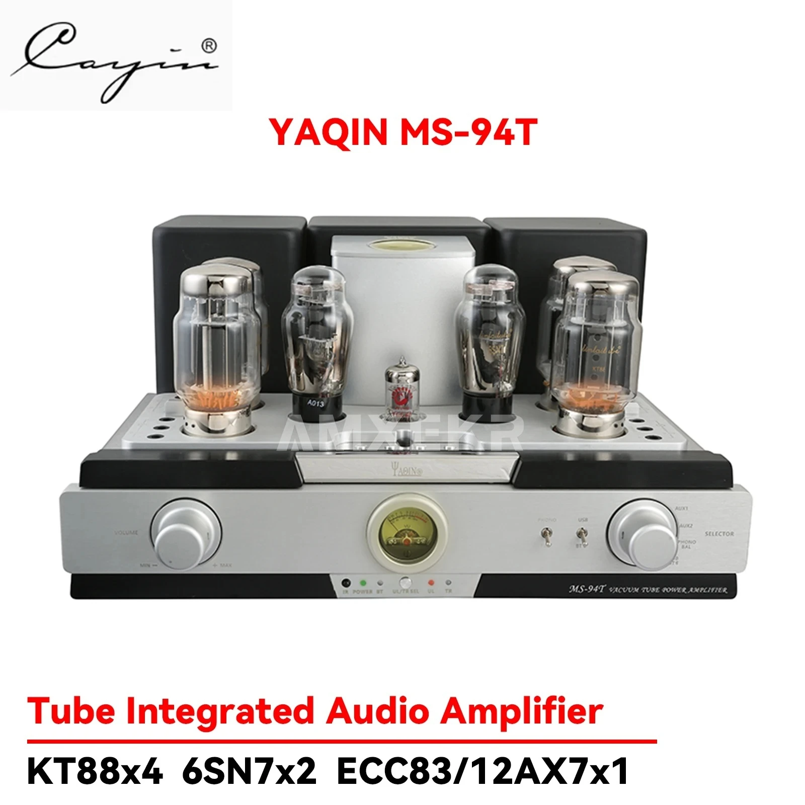 

Yaqin MS-94T tube amplifier KT88 tube integrated audio amplifier Bluetooth push-pull amplifier 50W*2 vinyl record player