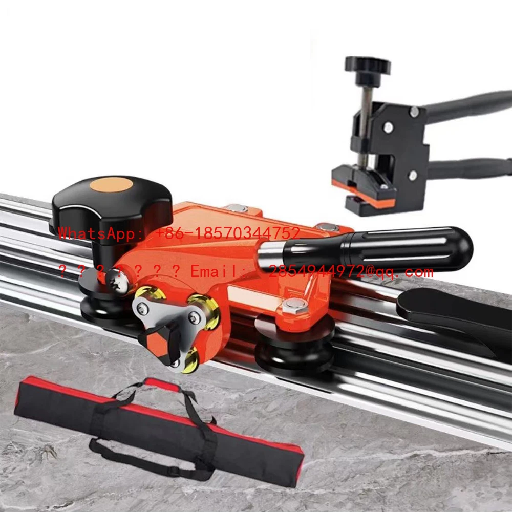 180CM Ceramic Tile Cutting Tool Glass Tile Push Knife + Opener Ceramic Vacuum Suction Cup Manual Floor Tile Push Knife Ruler