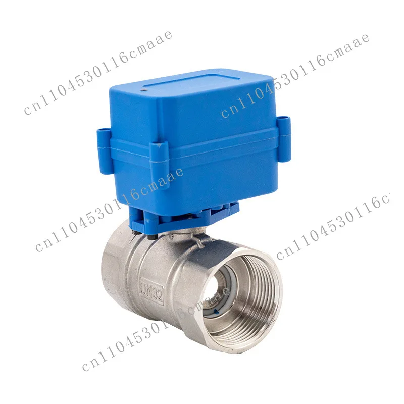 Miniature Electric Ball Valve Stainless Steel 304 Electric Valve, Electric Two-way Valve DC5 ADC9-24V AC220V