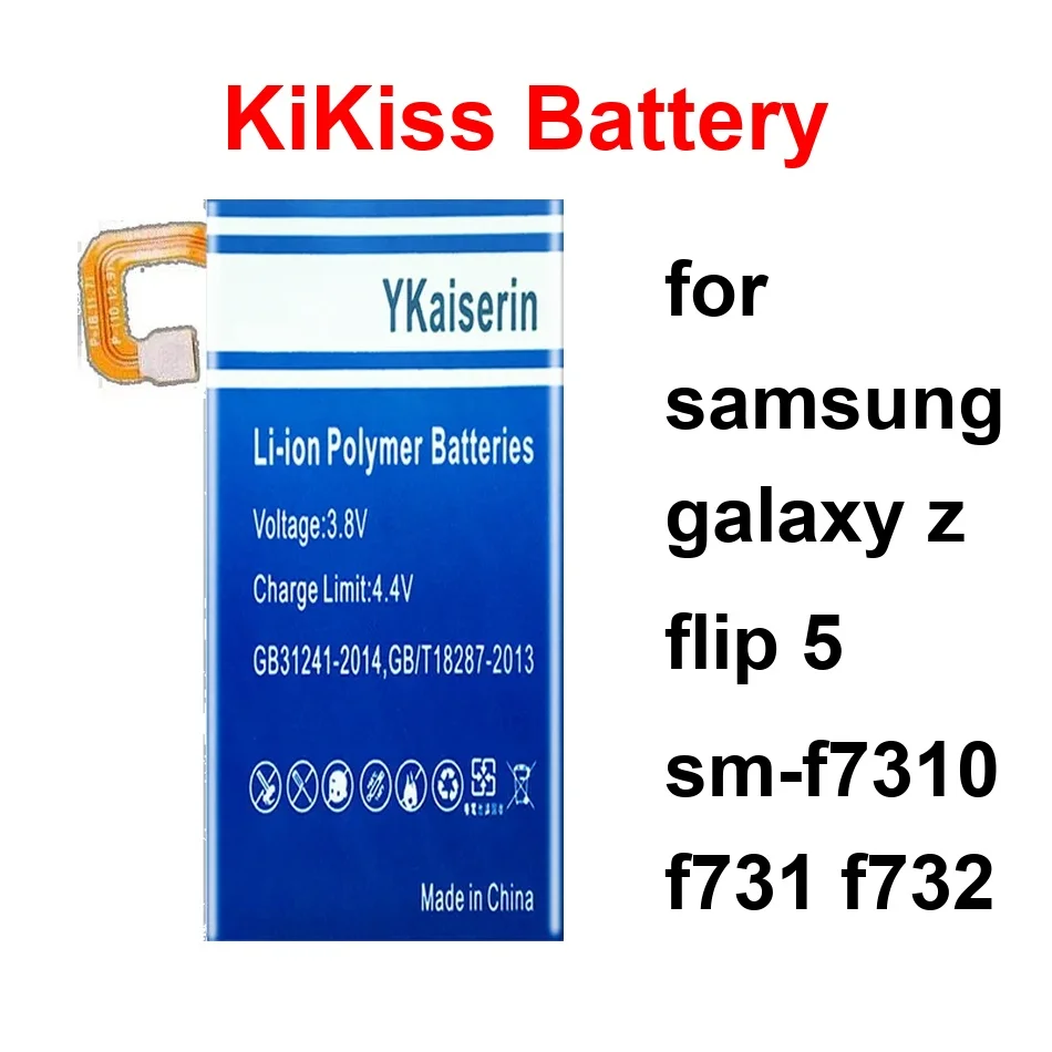 

EB-BF731ABY+EB-BF732ABY EB-BF732ABY EB-BF731ABY For Samsung Galaxy Z Flip 5 SM-F7310 F731 F732 Mobile Phone Battery 1500-3200Mah