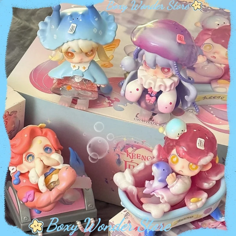 

Authentic Keeno Third Generation Wishing Series Blind Box Kawaii Decorative Fashionable Collectible Mystery Box For Girls