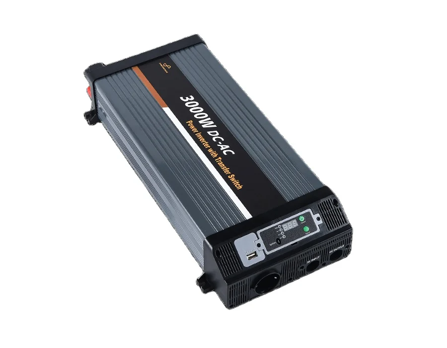 Excellent Quality Car Inverter Continuous Power 3000W Mains Conversion Function And Detachable Display