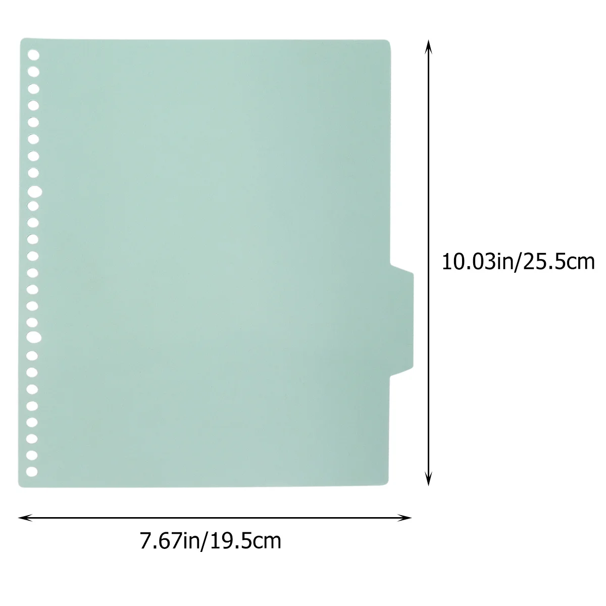 10 Zestawów Zakładek do Segregatora z Przyjaznego dla Środowiska Materiału PP, Elastyczne, Nieodkształcalne, Organizery do Dokumentów, Biuro