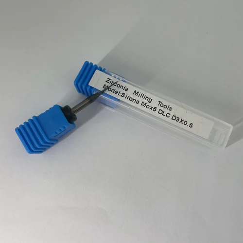 Imagen 2 del producto Cad Cam-Sirona Dental MCX5, fresa de bloques de Zirconia, revestimiento similar al diamante, 0,5mm/1,0mm/2,5mm