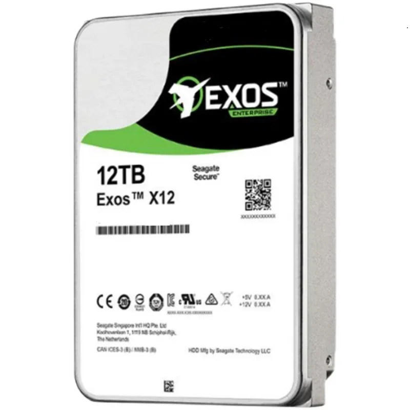 Original Brand 12TB HDD 7200rpm 256MB Cache SATA III 3.5