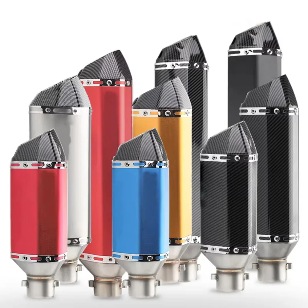 

Motorcycle Exhaust Pipe Muffler Outlet Escape Tube for Yamaha Honda Suzuki Kymco KTM 250cc-1200cc Universal