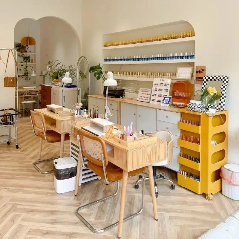 Professional Nail Tables Desk Office Nail Tech Chairs Professional Nails Table Manicure Mesa Nails Designer Tafel Nagels