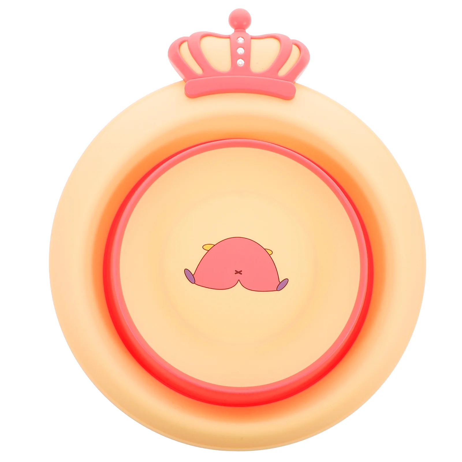 

Collapsible Wash Basin For Baby Kids Foldable Portable Plastic Tub Adjustable Height Infant Face Washing Bathtub Travel Camping