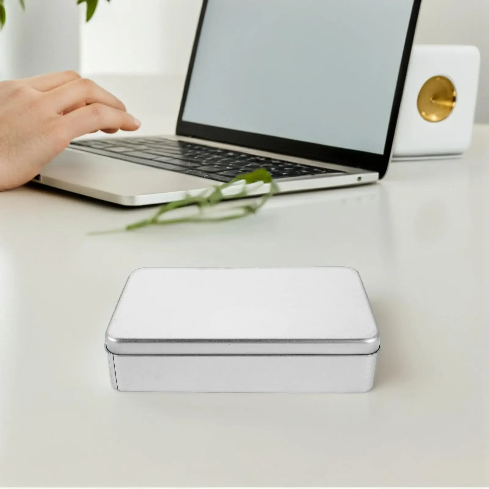 Coin Organizer Cash Storage Container Rectangle Lid Money Holder Box Greeting Cards Receipts Stamps Long Lasting Reliable